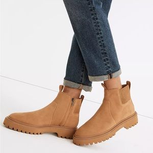 Madewell The Henry Lugsole Suede Chelsea Boot NWOB